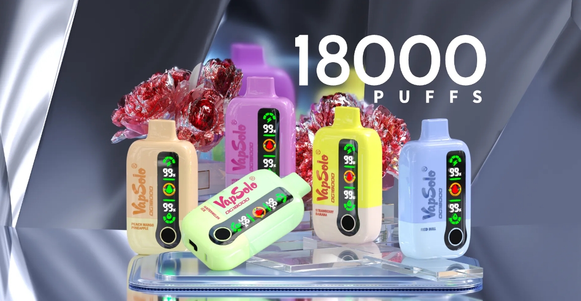 VapSolo DG18000 Einweg-Vapor Gemischte Beere: Ein fruchtiger Star im deutschen Vape-Markt