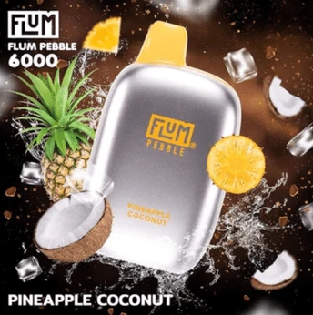 FLUM PEBBLES 6000 Züge Vape - Ananas-Kokosnuss: Der Innovator im Schweizer Vaping-Markt 2025