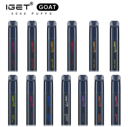IGET Goat 5000 Züge Vape – Rosa Zitronenbeere: Intensiver Geschmack trifft auf technologische Raffinesse