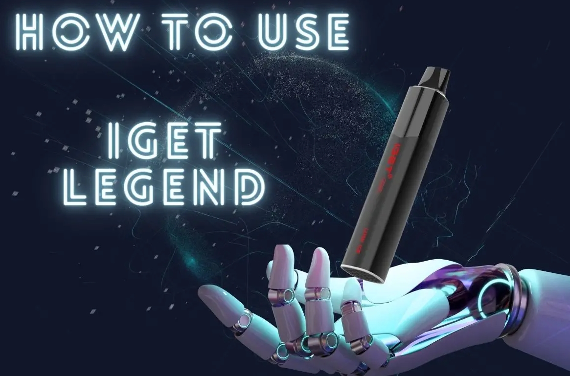IGET Legend nikotinfrei Vape 4000 Züge - Brombeereis: Die perfekte Mischung aus Komfort und Genuss