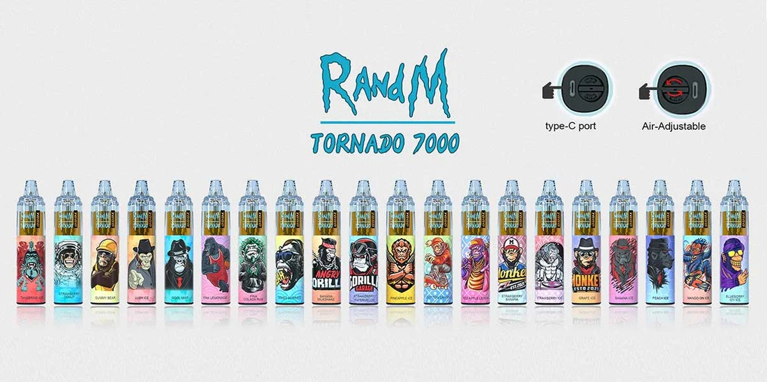 RandM Tornado 7000 ile Türkiye’de Vaping Deneyimini Yeniden Tanımlayın