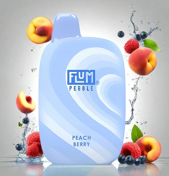 FLUM PEBBLES 6000 Züge Vape - Pfirsichbeere：Die verspielte Explosion aus Geschmack und Technologie