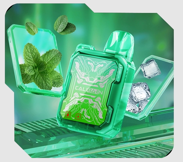 UWELL CALIBURN Bar B6000 Einweg-Vaporizer – Frische Minze: Ein kühler Atemzug für moderne Vaper