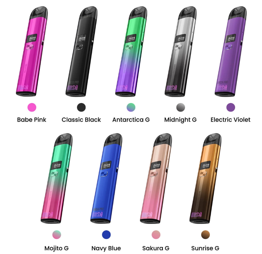 Lost Vape URSA Pro Pod Kit Vape – elektrisches Violett: Die Zukunft des Dampfens in Stil und Präzision