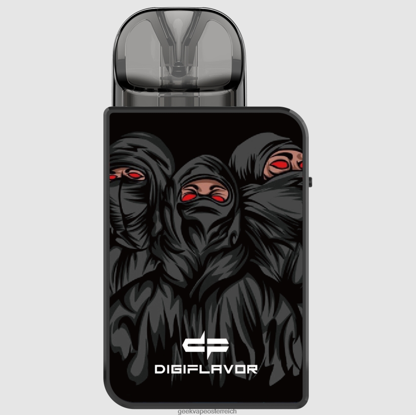GeekVape Digiflavor U Pod Kit Vape – Ninja Dunkel: Die kraftvolle Fusion aus Stil, Funktion und Geschmack