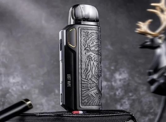 Lost Vape Thelema Elite 40 Pod Kit Vape – Adler Schwarz: Kraft, Stil und Präzision für den modernen Vaper in der Schweiz