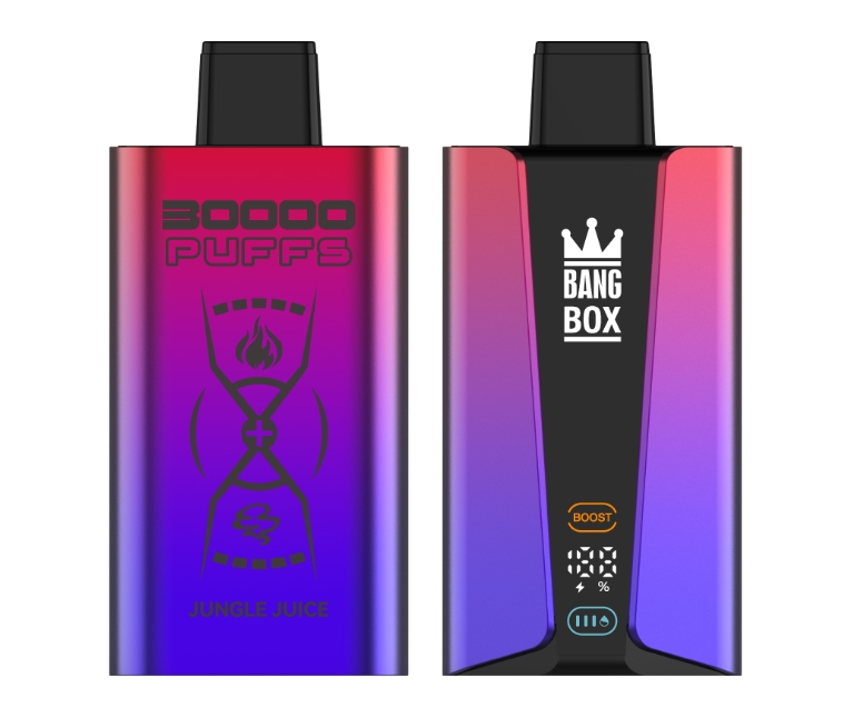 Bang Box 30000 Smart Screen Vape – dschungelsaft: Die intelligente Zukunft der Einweg-E-Zigaretten mit tropischer Power