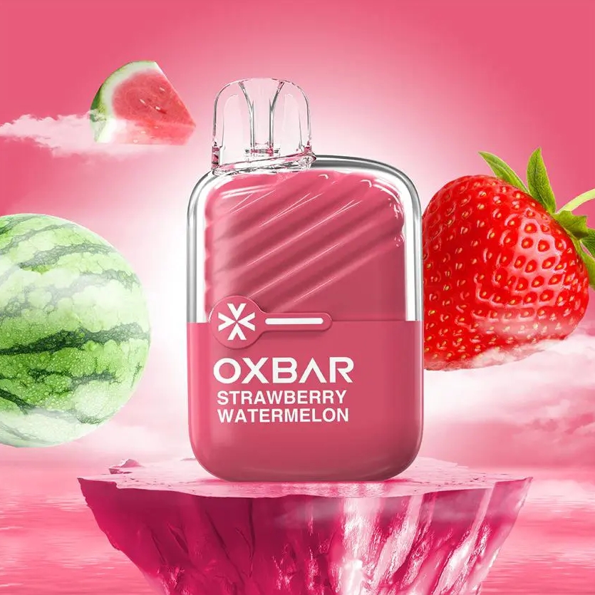 OXVA OXBAR Mini 1200 Puffs – Erdbeer Wassermelone: Kompakte Kraft mit fruchtiger Seele