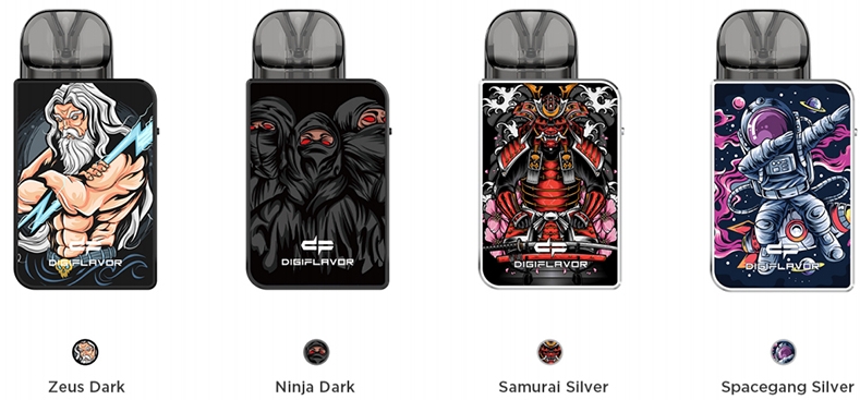 GeekVape Digiflavor U Pod Kit Vape – Ninja Dunkel: Die kraftvolle Fusion aus Stil, Funktion und Geschmack