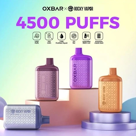 OXVA OXBAR 4500 Puffs Vape – Quad-Beere: Die Symphonie der Beeren im Taschenformat