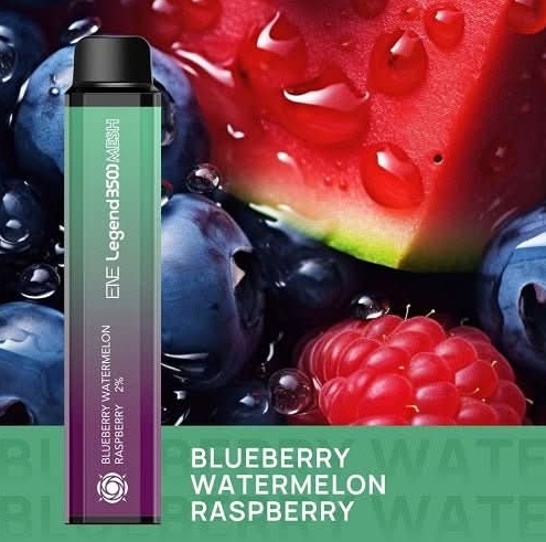 Fruchtfusion mit Tiefe: Elux ENE Legend 3500 Mesh Vape – Blaubeere, Wassermelone und Himbeere im Dreiklang der Sinne